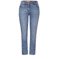 Cecil Style NOS Scarlett Light Blue Damen light blue washed, Gr. 36-26, CECIL 7 8 Casual Fit Jeans, Verkürzte Jeanshose, Mid Waist mit Slim Legs, Dekorativer Nahtverlauf an den Taschen, Hellblaue Waschung,