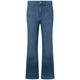 Slim-fit-Jeans PEPE JEANS "Jeans SLIM FIT FLARE UHW RETRO" Gr. 26, Länge 34, blau (blue rigid d) Damen Jeans Röhrenjeans