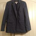 Michael Kors Jackets & Coats | Michael Kors Women's Boyfriend Blazer | Color: Blue | Size: 8