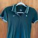 Nike Tops | Nike Michigan State University Polo Shirt Small | Color: Green/White | Size: S