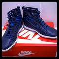 Nike Shoes | Nib Nike Leather Rare . Sz 6.5 | Color: Blue | Size: 6.5