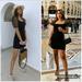 Zara Dresses | New! Zara Knit Mini Puff Sleeve Dress | Color: White/Silver | Size: S