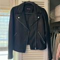 Madewell Jackets & Coats | Madewell Washed Leather Moto Jacket, Nwot | Color: Black | Size: M