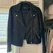 Madewell Jackets & Coats | Madewell Washed Leather Moto Jacket, Nwot | Color: Black | Size: M