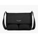 Kate Spade Bags | New Kate Spade The Little Better Sam Nylon Medium Messenger Bag Black | Color: Black | Size: Os