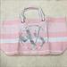 Victoria's Secret Bags | New Victoria’s Secret Beach Tote Bag Swim | Color: Pink/White | Size: Os