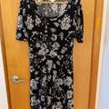 Lularoe Dresses | Lularoe 2xl Nicole Dress | Color: Black/White | Size: 2x