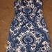 Michael Kors Dresses | Michael Kors Sleeve Less Dress Sz 0 | Color: Blue/White | Size: 2