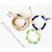American Eagle Outfitters Jewelry | New Mixed Lot 6 Charm/Beads/Beaded Love Bracelets | Color: Gold/Green | Size: Os