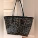 Coach Bags | Coach Animal Print Large Tote Bag | Color: Black/Gray | Size: Os