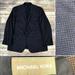 Michael Kors Suits & Blazers | Michael Kors Checkered Blazer Sport Coat Jacket | Color: Blue/Gray | Size: 44r