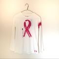 Under Armour Shirts & Tops | New Under Armour Graphic Tee | Color: Pink/White | Size: Lg