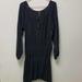 Free People Dresses | Free People Black Long Sleeve Tunic Dress | Color: Black | Size: M