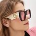 Gucci Accessories | New Gucci Gg0956s 002 Black Pink Women’s Sunglasses Gucci New Collection | Color: Black/Pink | Size: Os