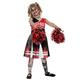 Zombie Cheerleader Costume, Red (M)