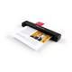 IRIScan Express portable color Scanner-v4 8PPM: document scanner, free PDF editor, simplex, USB powered, pdf scanner, scan to Word, PDF, XLS, bus.cards to Outlook, photo scanner, receipt scanner Win