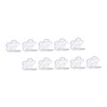 TOVINANNA 40 Pcs Packing Box Empty Powder Container Clear Container with Lid Organizer Mini Containers Plastic Container Pallets Empty Lip Palette Mini Blush Eye Shadow Plum Bossom Travel