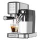 KOTLIE Espresso Coffee Machine with Automatic Milk Frother, 20Bar One-Touch Coffee Machines for Espresso, Cappuccino and Latte, ESE Pod Compatible (CM5180-UK) (Black)