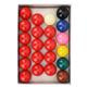 Snooker Balls,22Pcs 52.2mm/2.1in Snooker Billiard Pool Table Balls Set,Table Balls Set Resin Lime Powder Pigment Billiard Balls Billiards & Pool,Leisure Sports Game Room Snooker Ball Set