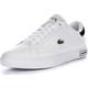 Lacoste Powercourt WHB Men's Leather Trainers (White Black, UK 11)