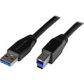 StarTech.com 10m Aktives USB 3.0 USB-A auf USB-B Kabel - USB A zu USB B Anschlusskabel - USB 3.1 Gen 1 (5 Gbit/s)