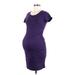 Old Navy - Maternity Casual Dress: Purple Dresses - Women's Size Medium