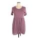 Ivy + Main Casual Dress: Burgundy Dresses - Women's Size X-Large