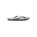 Gap Flip Flops: Gray Solid Shoes - Women's Size 7 - Open Toe