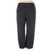 Hanes Sweatpants - Elastic: Gray Activewear - Women's Size 2X