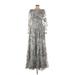 Mac Duggal Cocktail Dress - Formal: Gray Dresses - Women's Size 8