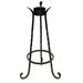 Echo Valley Wrought Iron No Subject Gazing Ball Stand | 22 H x 11.25 W x 11.25 D in | Wayfair 9132