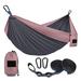 Ebern Designs Jenn 2 Person Camping Hammock in Black/Blue/Brown | 1 H x 78 W x 120 D in | Wayfair 11E0FDD904EE4D2CA5EE016ED8E6C218