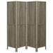 Latitude Run® Hamond 69.5" W x 70.25" H 4 - Panel Folding Room Divider, Wood | 70.25 H x 69.5 W x 0.75 D in | Wayfair