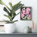 Winston Porter Rehearsal II - Single Picture Frame Print Canvas, Solid Wood in Black/Green/Pink | 20 H x 16 W x 1 D in | Wayfair