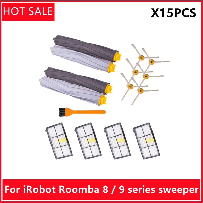 Für irobot roomba teile kit serie 800 860 865 866 870 871 880 885 886 890 900 960 966 980-bürsten und filter Image