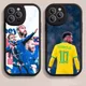 N-Neymar Football Da S-Silvas Coque de téléphone pour iPhone 14 13 12 11 Pro XS MAX Poly 7 8