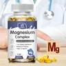 Magnesiumkomplex-Kapseln enthält Magnesium glycinat Magnesium malat und Magnesium citrat-fördert