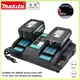 Chargeur de batterie avec port USB pour touristes Makita 14.4V 18V BL1860 BL1415 BL1430