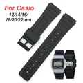 Bracelet en silicone pour CASIO bracelet en résine W800H SGW400 F84 Fratios W presse-étoupe