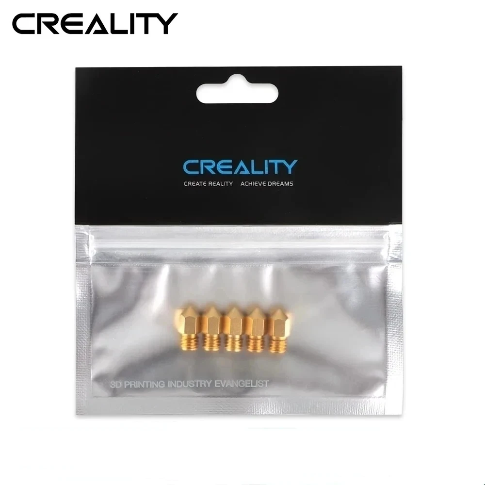 Creality Ender 3 Messingdüsen 0,2/0,4/0,5/0,6/0,8/1,0 mm für Ender 3/Ender 3 V2/Ender 3 Pro/Ender 3 Max /Ender 5/CR 10 Serie Image