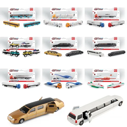 Spielzeug auto für Kinder Jungen Gelenk bus ATV & Motorrad Motorboot Container LKW Engineering