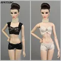 Soutien-gorge et slips en dentelle douce pour Barbie Butter culottes pour poupées Blythe 1/6 BJD