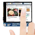 Raspberry Pi 2.8 pollici HDMI LCD Touch Display Capacitivo 480*640 Per Raspberry Pi 5 4B 3B Zero Jetson Nano PC