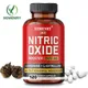 Nitric Oxide Capsules 1500 mg L-Arginine + L-Citrulline - Made in the USA