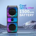 2024 Nuovo altoparlante Bluetooth wireless Suono super grande, altoparlante, altoparlante esterno, altoparlante portatile esterno con luce a LED