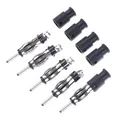 5 pz Auto Car Radio AM/FM Antenna Spina Adattatore Connettore Maschio Nero