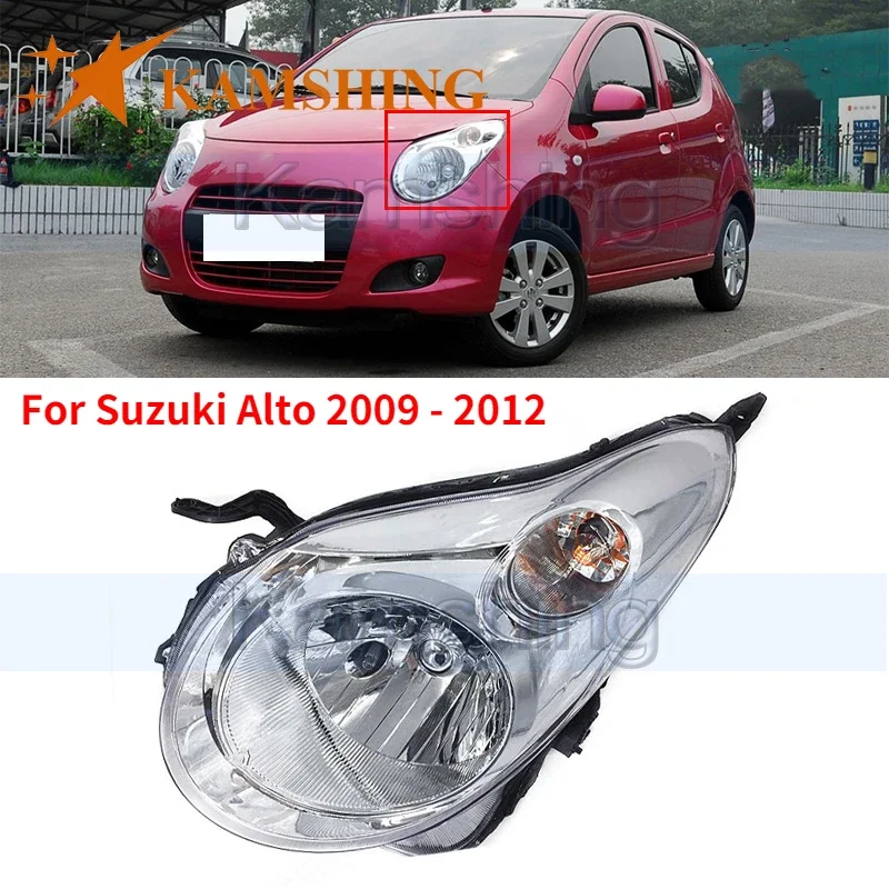 Kamshing Per Suzuki Alto 2009 2010 2011 2012 Auto Paraurti Anteriore Luce Faro Del Faro Testa Della Luce Testa Della Lampada