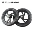 12 1/2x2 1/4 Solid Wheel Children's Bike Rear Wheel 12 Inch PU Tire Children's Balance Bike Wheel
