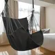 1pc Leisure Fabric Hammock Chair Outdoor Swing Chair Hammock Dormitory Hammock Chair Anti Rollover