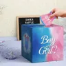 Scatola di voto di moda ragazzi e ragazze Baby Gender Reveal scatola di voto gioco di voto di genere